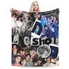 Super Soft Kpop Group Lngshot  Throw Blanket Premium Flannel Fleece Lightweight  Bed Blanket Super Cozy Blankets All Season Use