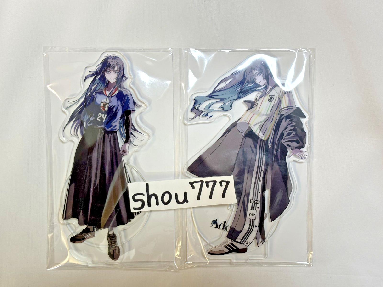 Set 2 Ado adidas Collab Acrylic Stand Japan National Team hand