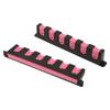 Wandmontierter Angelrutenhalter Chemikalienbeständig Vertikal 6 Angelrutenhalter mit 4 SchraubenPink