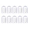 Shock Absorbing Toe Guards Flexible Fit Cover For Running Gym Sports And Daily Foot Pains Relief Light Design 10pcs