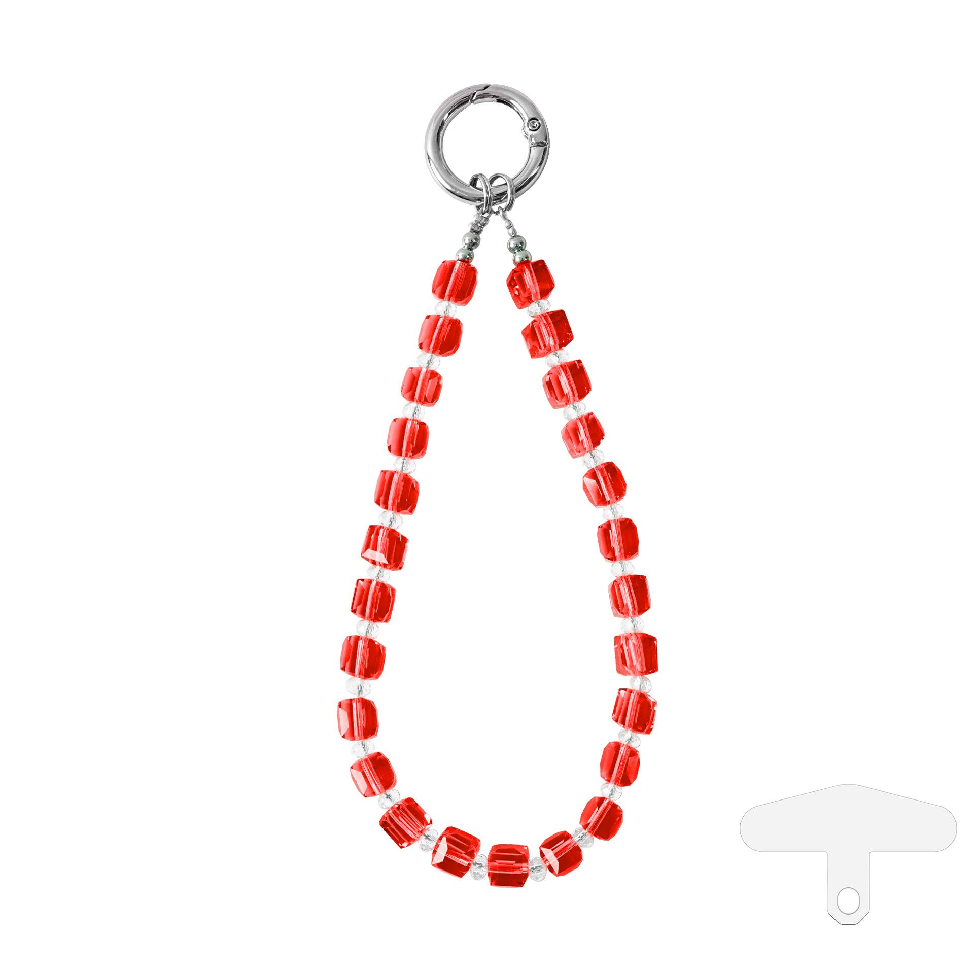 

Creative Beaded DIY Wrist Phone Chain & Charm Lanyard