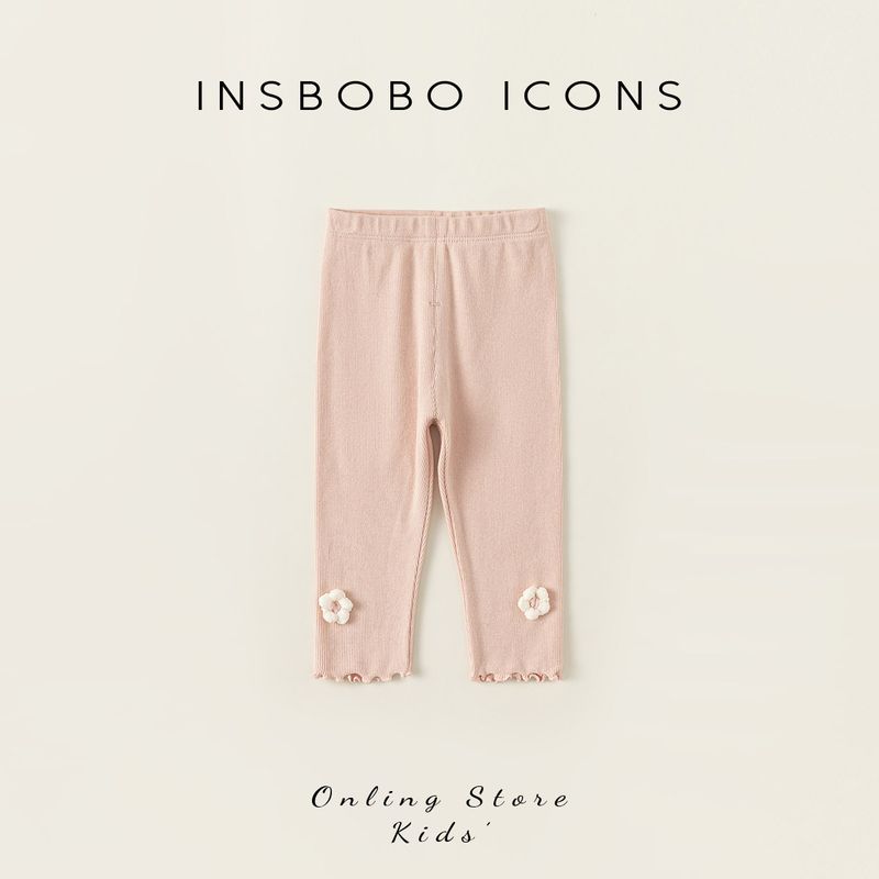 Insbobo Kids Three-Dimensional Women s Summer Pants Pink 80