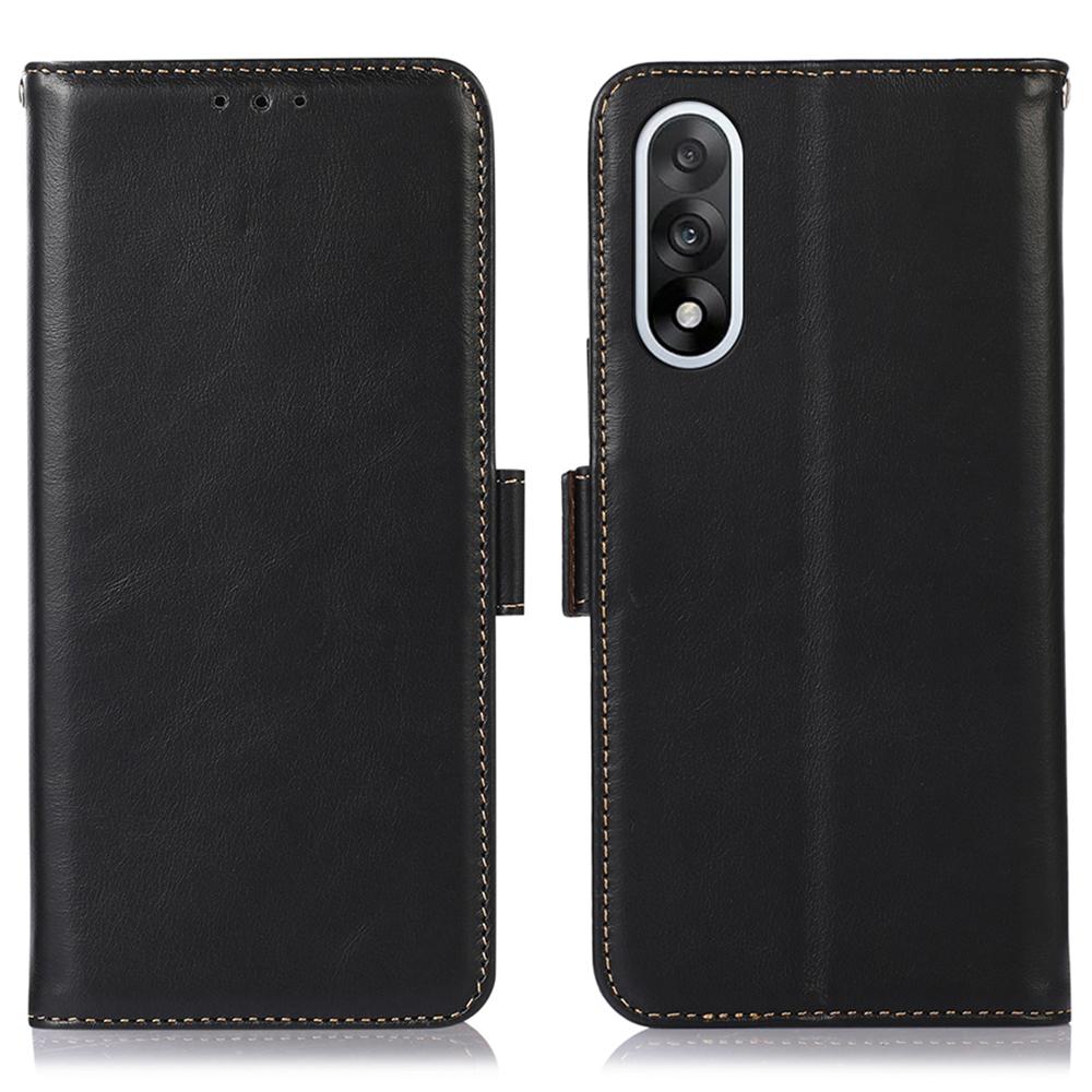 

For OnePlus Ace 5 Ultra 5G/Nord 5 5G Case RFID Blocking Genuine Cow Leather Wallet Phone Cover