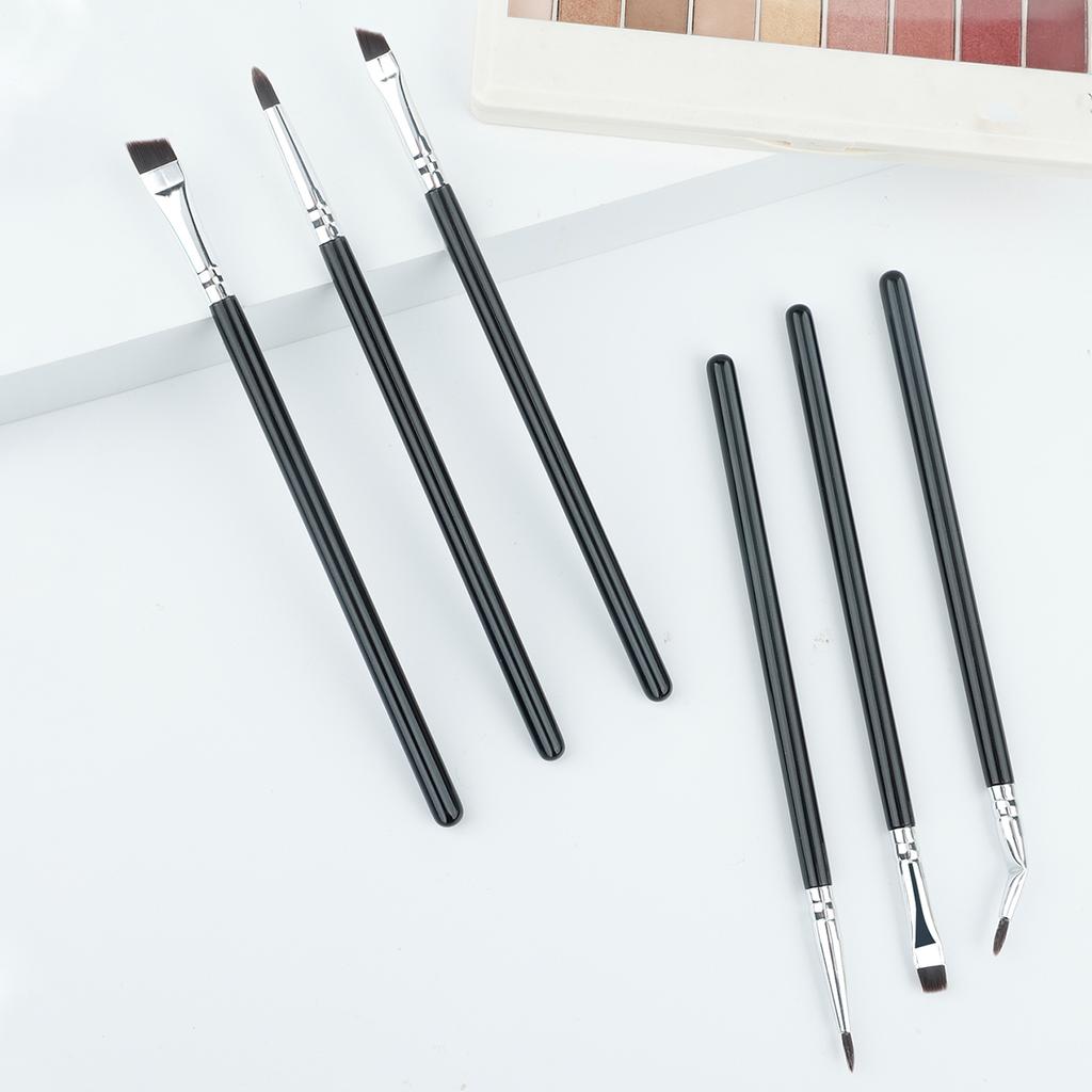 Fine Eye Makeup Brush Set, Including Eye Shadow Brush, Eyeliner Brush, Eyebrow Brush, Concealer Brush for Tear Trough Details, U