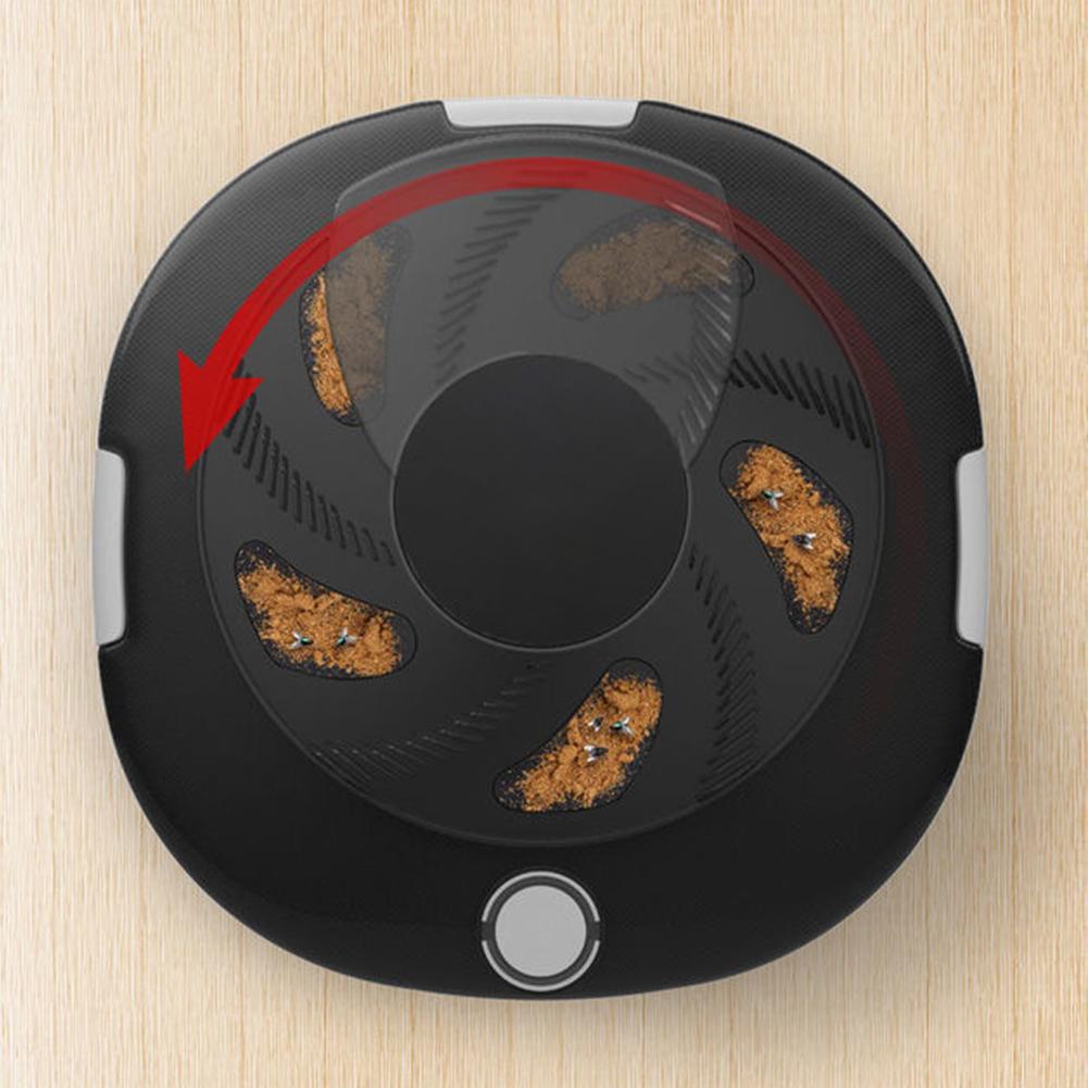 USB Automatic Pest Catcher Quiet Gnat Flying Insect Trap Safety Automatic Flycatcher for Indoor Home Kitchen Garden