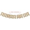 Pre-Strung Bride To Be Banner - No DIY - Gold Glitter Bachelorette Bridal Party Banner - Pre-Strung Garland On 8 Ft Strand - Gold Bachelorette Bridal