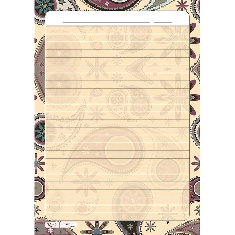RUSH NOTE BOOKS Semi Rough A4 Size Spiral Notebook Ruled 500 Pages Notebook Ruled | Spiral Register Notebook 500 Pages |