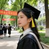 Small Graduation Cap Hair Clip With Tassels Decoration For Women Girls Graduation Party Photo Props