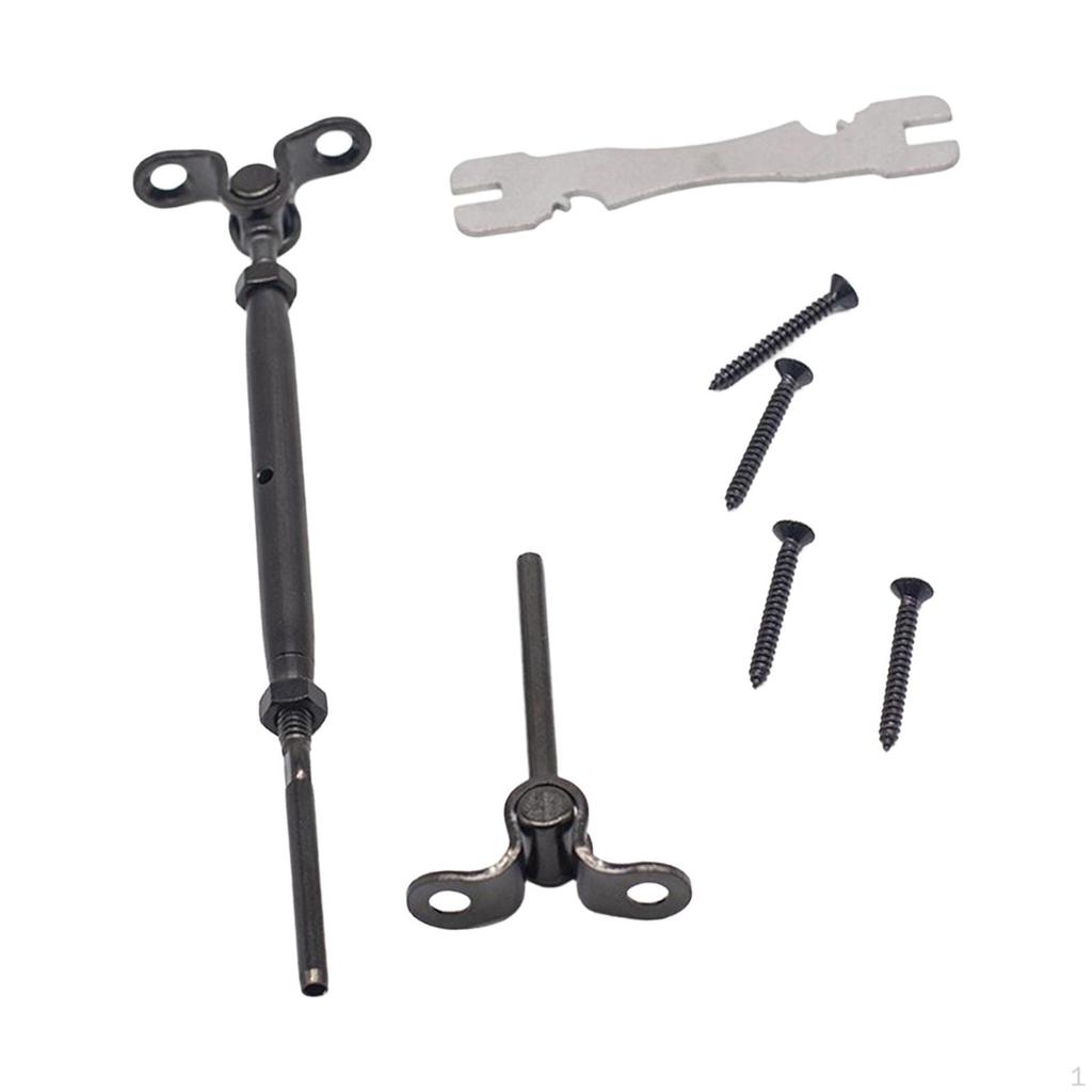 Bailing Fitting Set, Professioneller Geländerverbinder Vielseitige Ersatz-Spannschloss