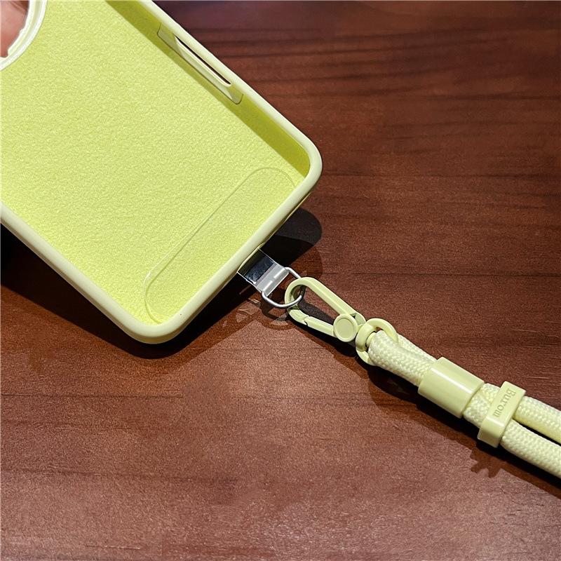 Applicable To OPPOFindX1 Mobile Phone Case Ultra New Pro Liquid Silicone Strap Wristband Lanyard Anti-drop Case