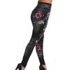 Women Printed Tight-fitting Super Stretch Leggings High Waist Outer Wear Sexy Close-fitting Imitated Denim Jean Leggings(Suitable for Weight 40-85kg)
