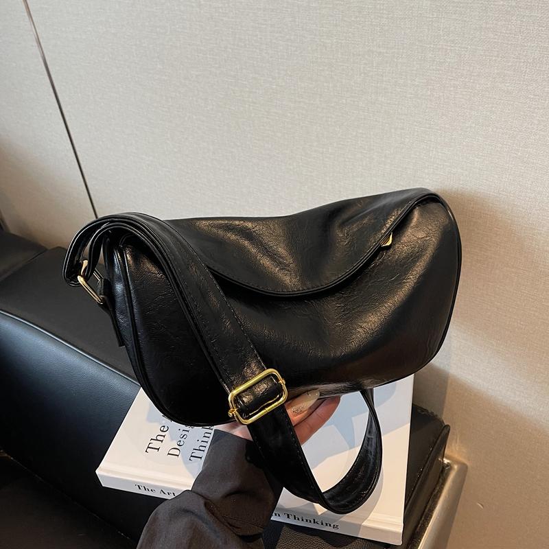 Shoulder Bag for Women, Crossbody Purse with Top Handle, Fashion PU Leather Handbag for Daily Use, Work, Shopping