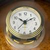 Multifunctional 3Inch Clock Insert Replacement with Arabic Numeral Display Snooze Clock Head Repair for Craft Projects
