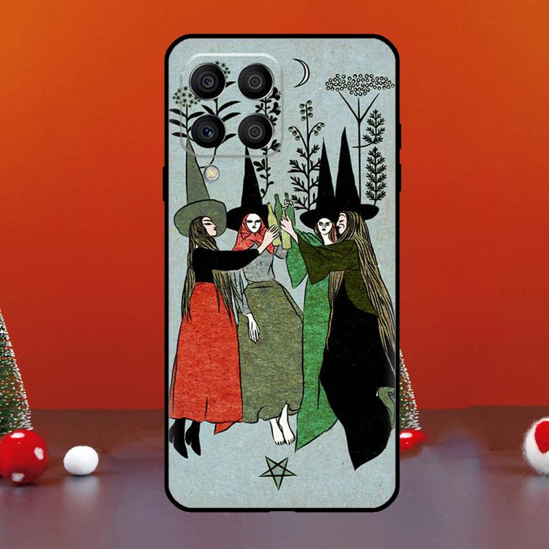 Witches Circle Dance For Samsung Galaxy M06 M16 M14 M34 M54 M11 M21 M31 M13 M33 M35 M53 M55 M15 M12 M32 M52 Case