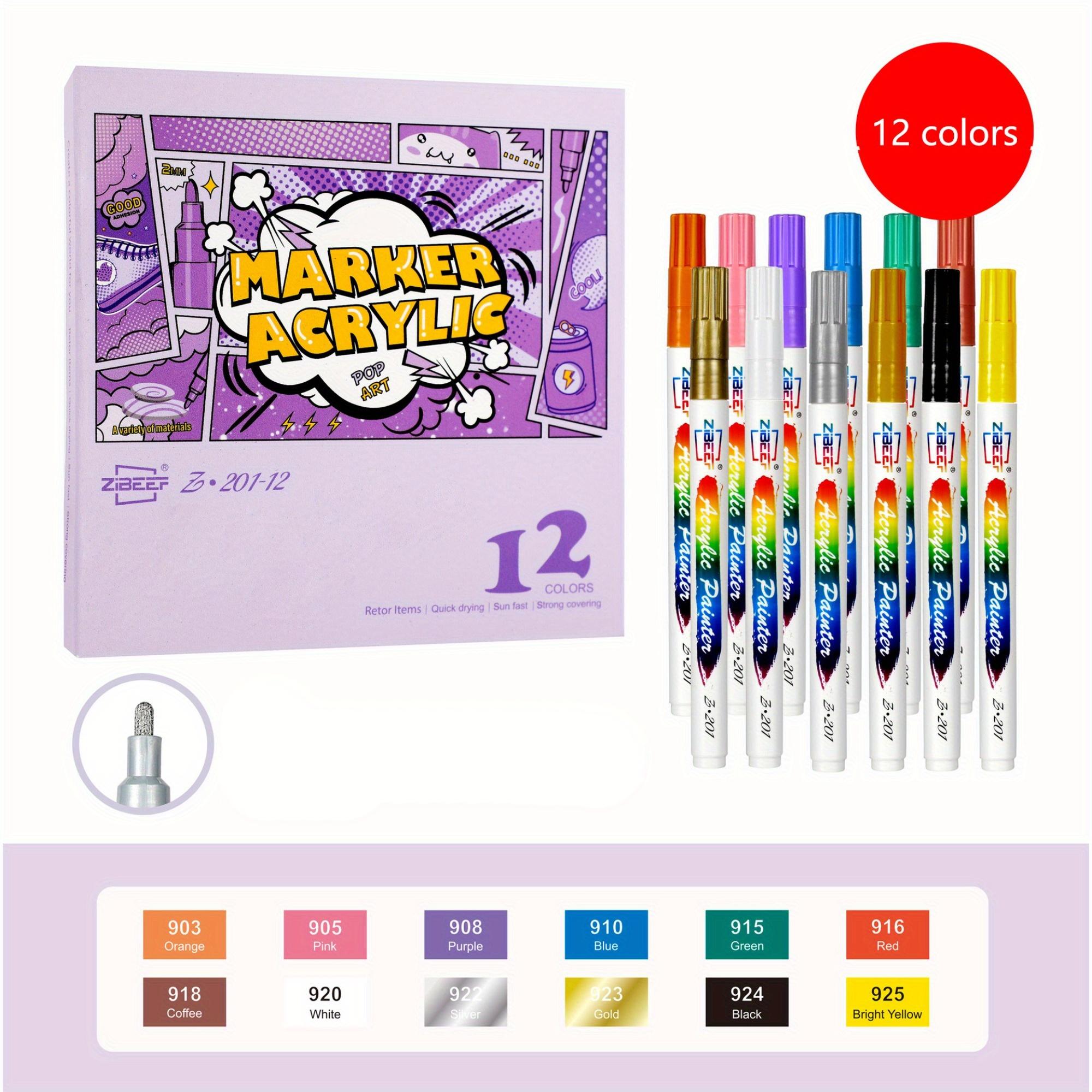 

12/24/36/48/60/72/84/96/120 Цвета Маркеры для камня Маркеры для камня Деревянные срезы Яйца Пасха Украшения своими руками Керамические художественные маркеры Тканевые маркеры Искусство