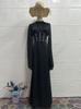 European and American spring new fashion and elegance temperament long-sleeved long dress smart elegant dress women