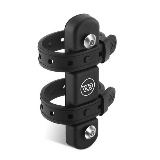 Bike Water Bottle Mount Adapter with Screws Wrench Adjustable Silicone Strap No Drill Bicycle Frame Seat Tube Water Cup