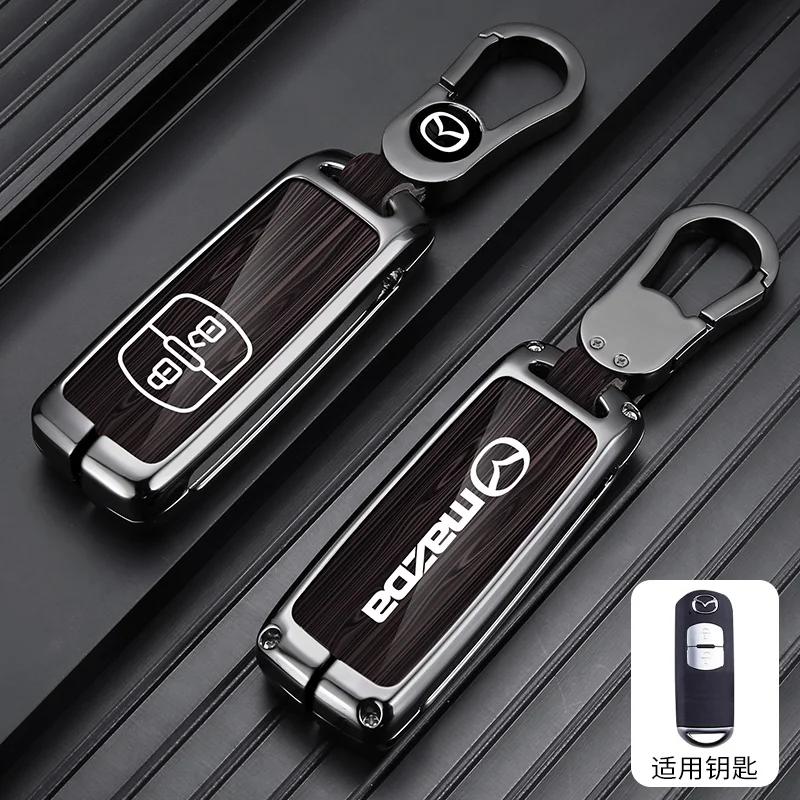

2025 Горячий кожаный чехол-оболочка для умного ключа автомобиля Mazda 2 3 5 6 8 CX3 CX4 CX5 CX7 CX9 GT Брелок Защитный мешок Умный пульт Д