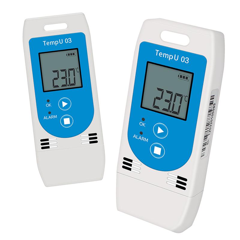 Mini USB Temperature Data Logger PDF Report Data Recorder High Accuracy Temp Datalogger for Cold-chian Transport Warehouse