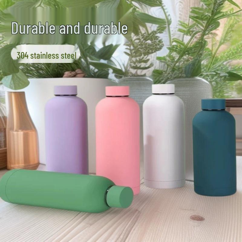 Popular American-Style Stainless Steel Small-Mouth Insulated Bottle for Outdoor Sports and Car Use