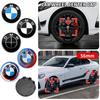 4 Stück 56mm Auto Radnabenkappe Abzeichen Logo Emblem für BMW E87 E30 E46 E28 E34 E39 E60 F02 F18 F35 G20 G03 G05 F10 E93 F20