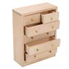 Dollhouse Miniature Wooden Cabinet Model Furniture Decoration for 1:12 Doll House