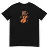 Cat Tshirt Violin Player Cello Tee Kitty Cats Lover Pet T-Shirt Unisex Design