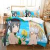 3D Printed DanMach Anime Bedding Set for Boys Girls Duvet Cover And Pillowcase Twin Queen King Full Single Double Sizes