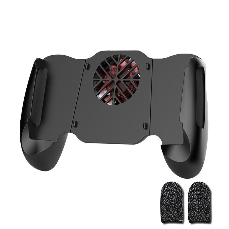 

Растягиваемый геймпад-кулер для PUBG, вентилятор-радиатор для iOS, Android, подставка для смартфона, радиатор с игровыми триггерами, игровое управление L1 R1