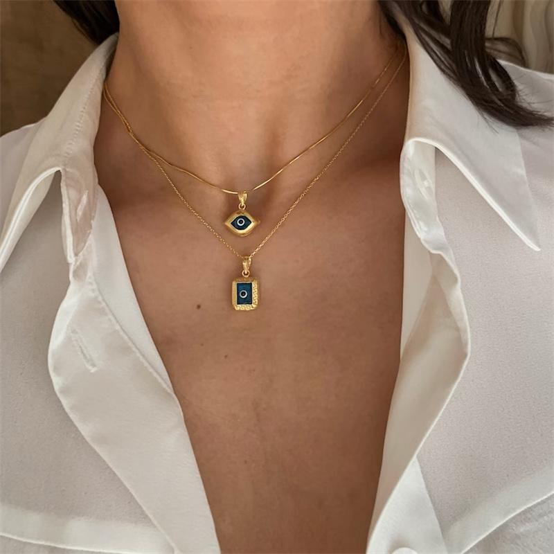 Coliere Vintage Aurii Stratificate Dublu pentru Femei Delicate Cristal Metal Lanț Lung cu Ciucuri Mărgele Choker Bijuterii de Petrecere Cadouri