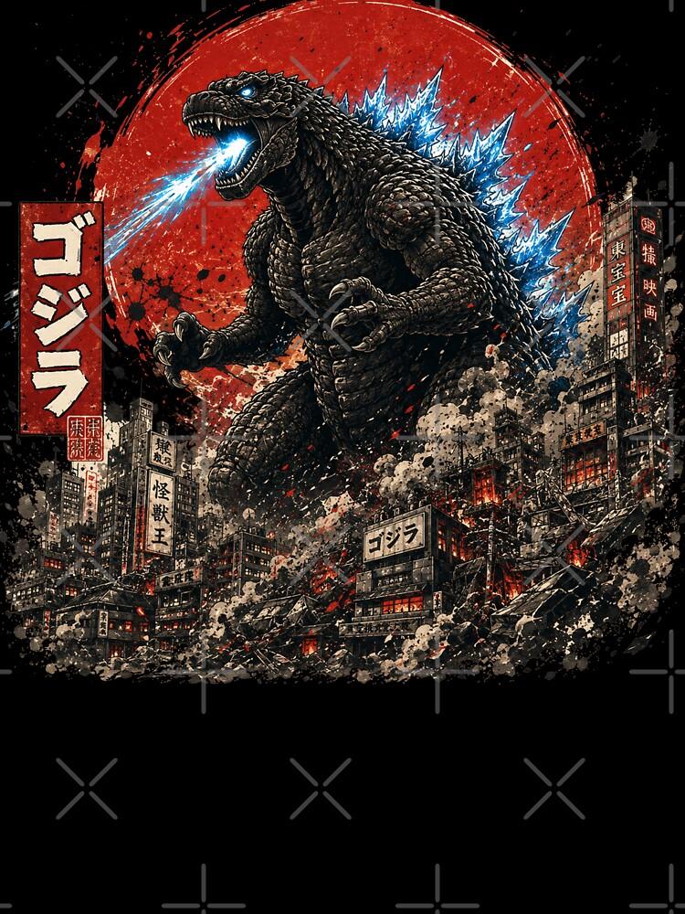 Gojira Kaiju Godzilla Oversized Unisex T-Shirt