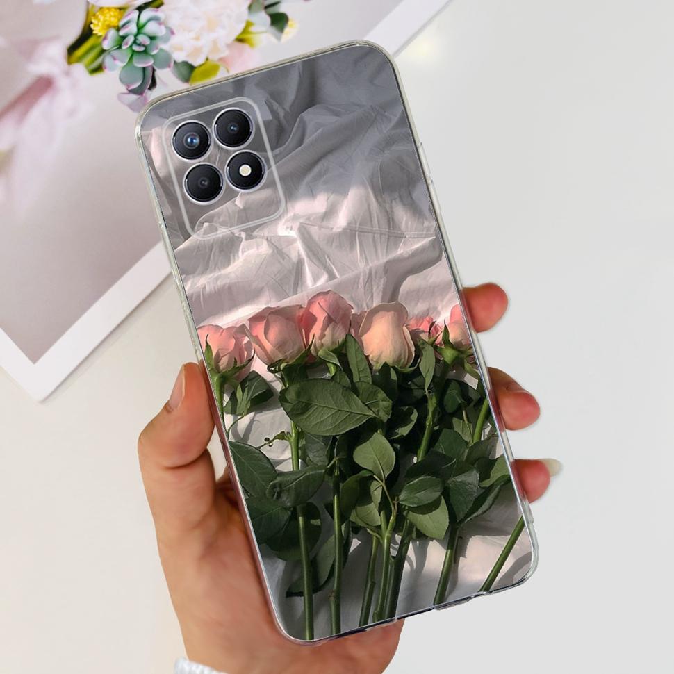 For Realme 8i Case Realme8i RMX3151 Cute Panda Cartoon Cover Soft Silicone Case For Oppo Realme Narzo 50 Narzo50  Fundas Capa