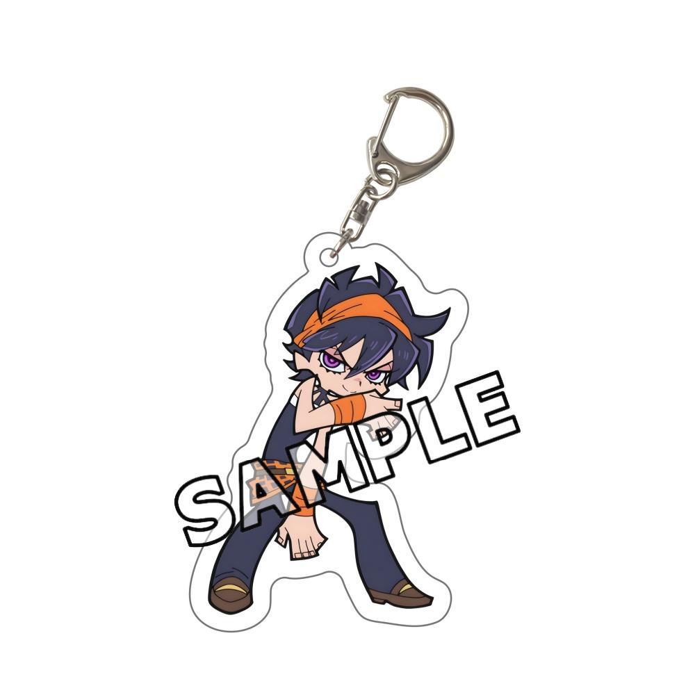 2026 New JoJo Bizarre Adventure Chibi Acrylic Keychain JJBA Jotaro Giorno Jolyne Dio Josuke Bruno Keyring Kawaii Anime Bag Gift