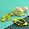 1pc 3 In 1 Egg Slicer, Multi-functional Egg Cutter, Kitchen Creative Tool