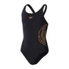 Speedo Girls Placement Muscleback One Piece Swimsuit