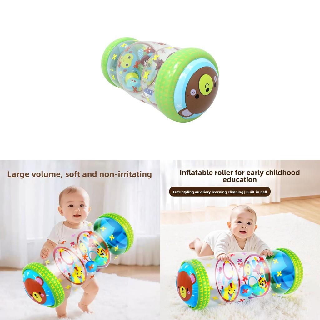 Infant Baby Crawling Rattle Drum With Sound For Early Development And Sensory Play
