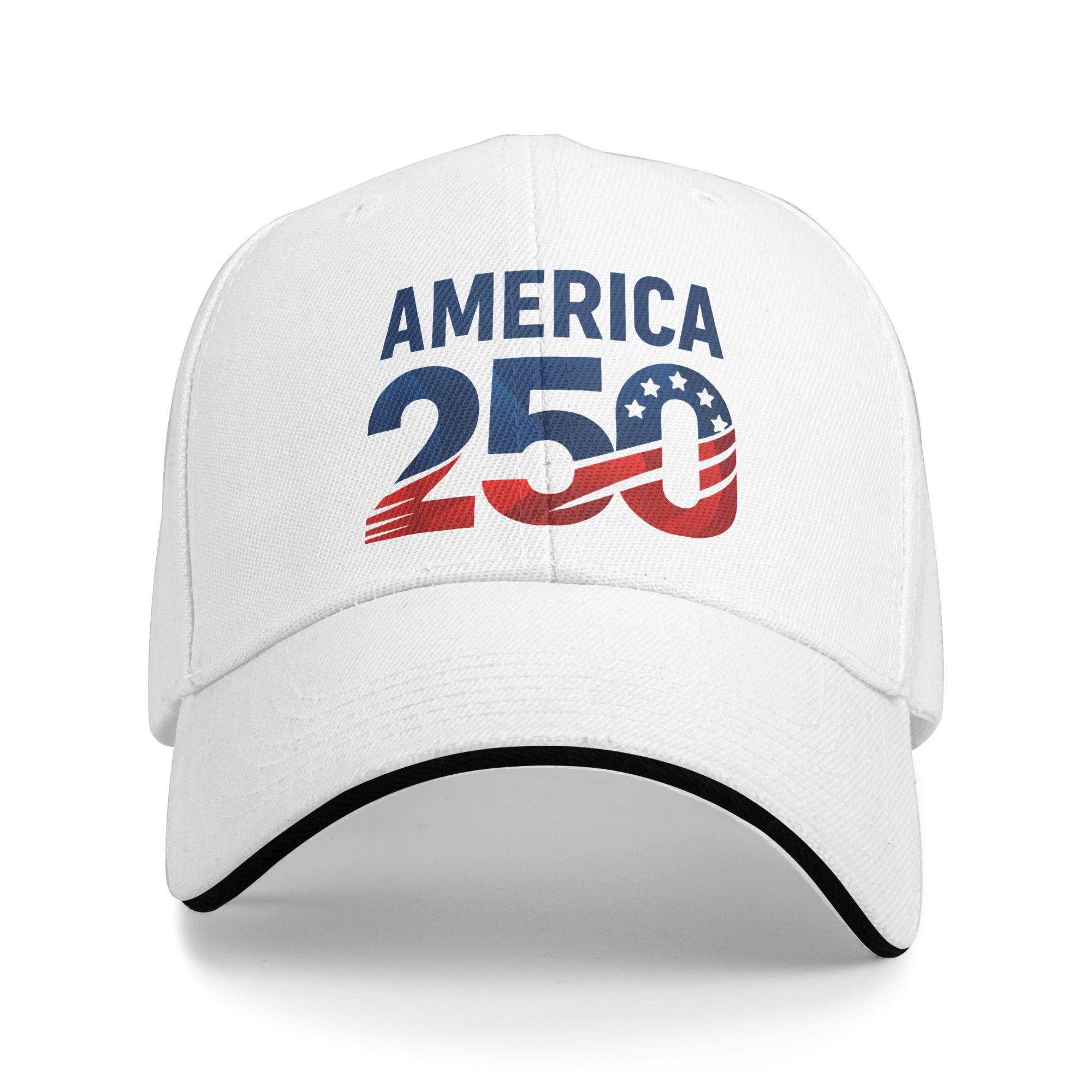 

America 250th Anniversary USA Proud Americans Casual Baseball Cap Summer Trucker Hat Hunting Snapback Cap Men Baseball Caps As Picture белый