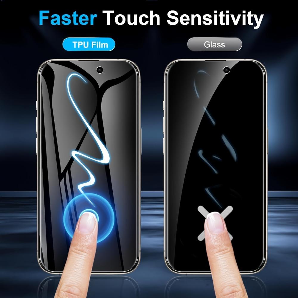 4Pcs Anti Spy Hydrogel Film for iPhone 17 16 15 14 Pro Max Air 16e 15 14 Plus Screen Protector for iPhone 13 12 11 Pro XR XS Max