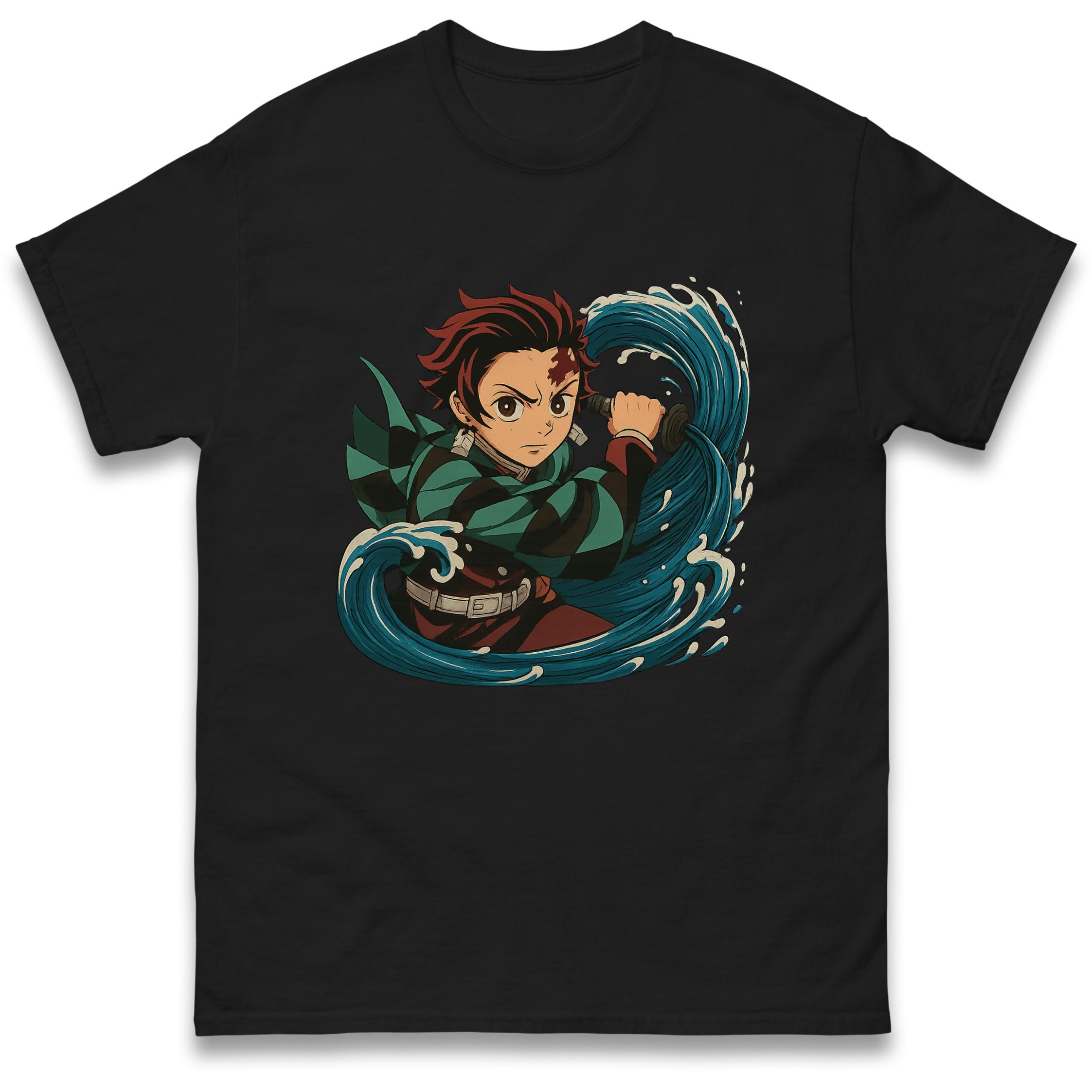 Demon Slayer Mens T Shirt Womens Tops Tees S