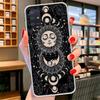 Funny Sun Moon Face Cover Phone Case For Samsung Galaxy A12 A22 A32 A52 A72 A02S Phone Case Note 20 Ultra 10 S10 Plus A51 A71 A5