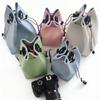 PU Leather Camera Bucket Bag Soft Camera Bag DSLR Insert Handbag Drawstring Easy Carrying Lens Case For Outdoor Travel