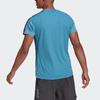 Adidas Own The Run Tee Short-Sleeve Running Shirt Men Tops Blue GM6003