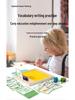 Children's Montessori Wooden Sand Tray & Letter Spelling Educational Toy.