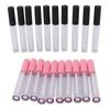 20pcs Empty Lip Gloss Tubes Containers Clear Mini Refillable Lip Balm Bottles with Wand Brush