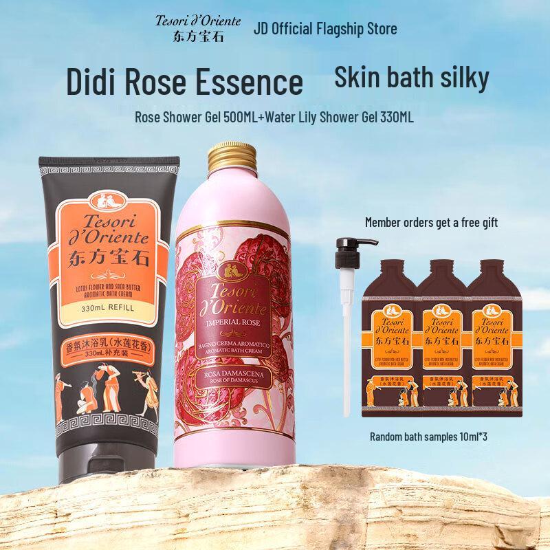 Tesori D oriente Rose Scent Body Wash