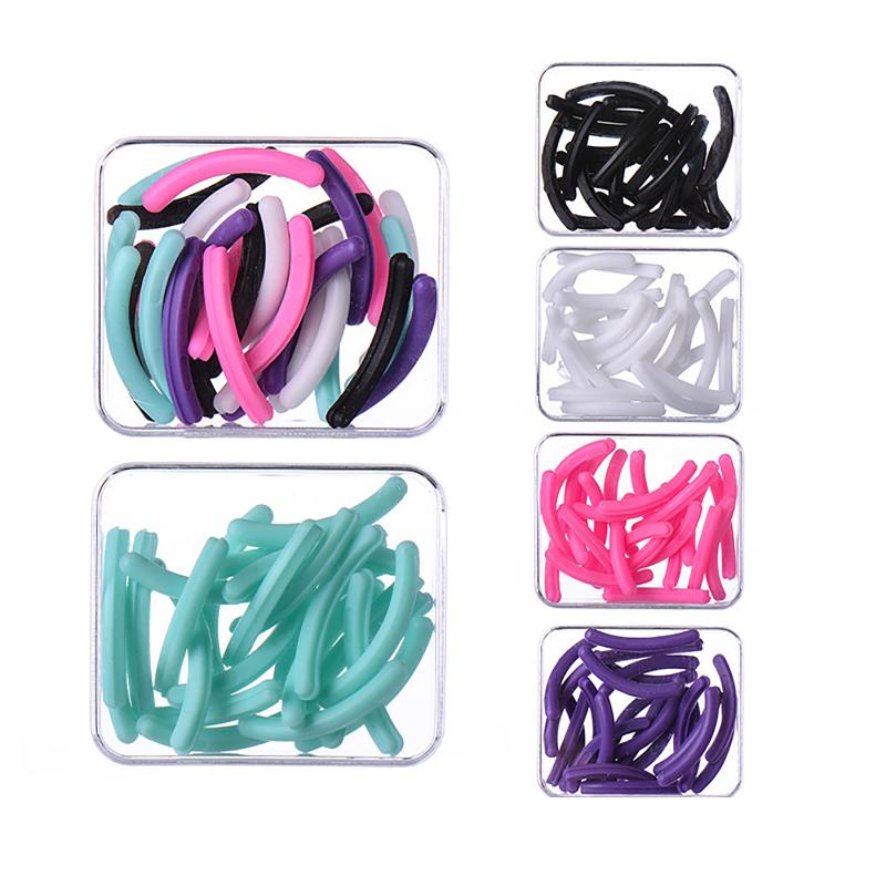 120Pcs/Box Silicone Rubber Strip For Eyelash Curler, Soft Silicone Replacement Pad For Eyelash Curler, Universal Eyelash Curler