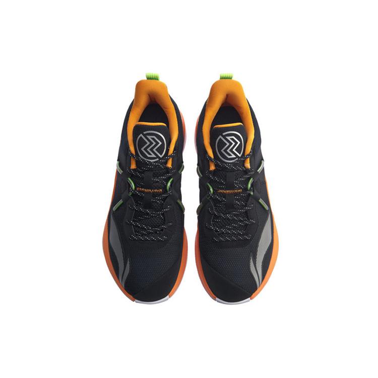 Li Ning Speed 6 Cushioning Slip Resistant Low top Basketball Shoes Men's Black ABAP069-1