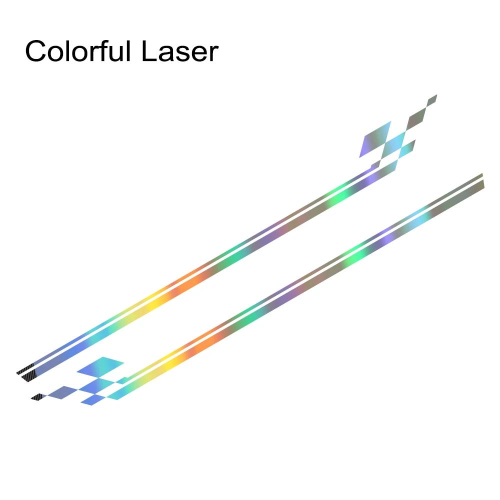 

2PCS Racing Style Car Side Door Skirt Stickers For Renault Clio RS R.S. 18 4 5 2012-2025 Auto Tuning Vinyl Decals Accessories
