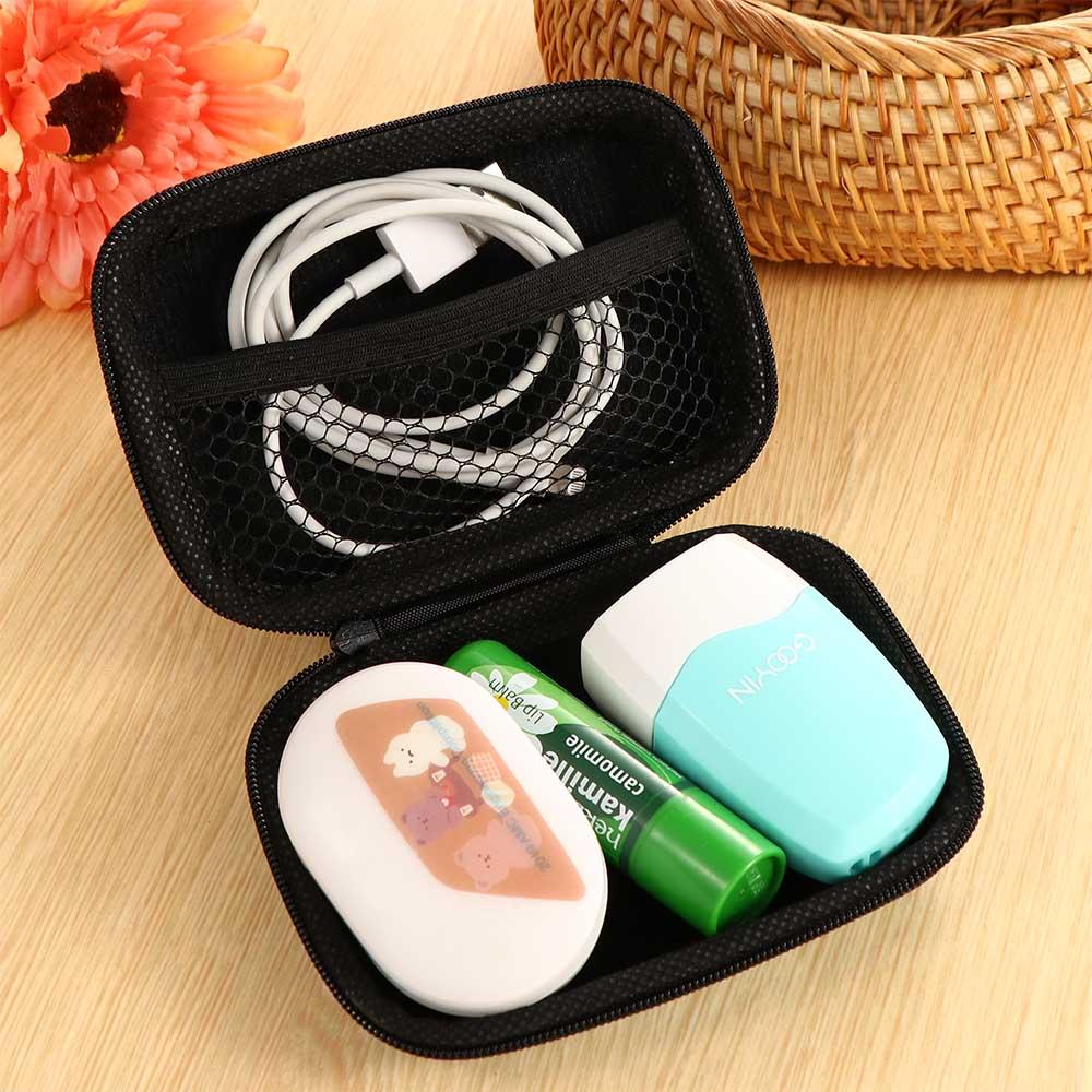 Case External Drive Protector Earphone Box Hard Disk Case HDD Bag EVA Storage Box Zipper Pouch