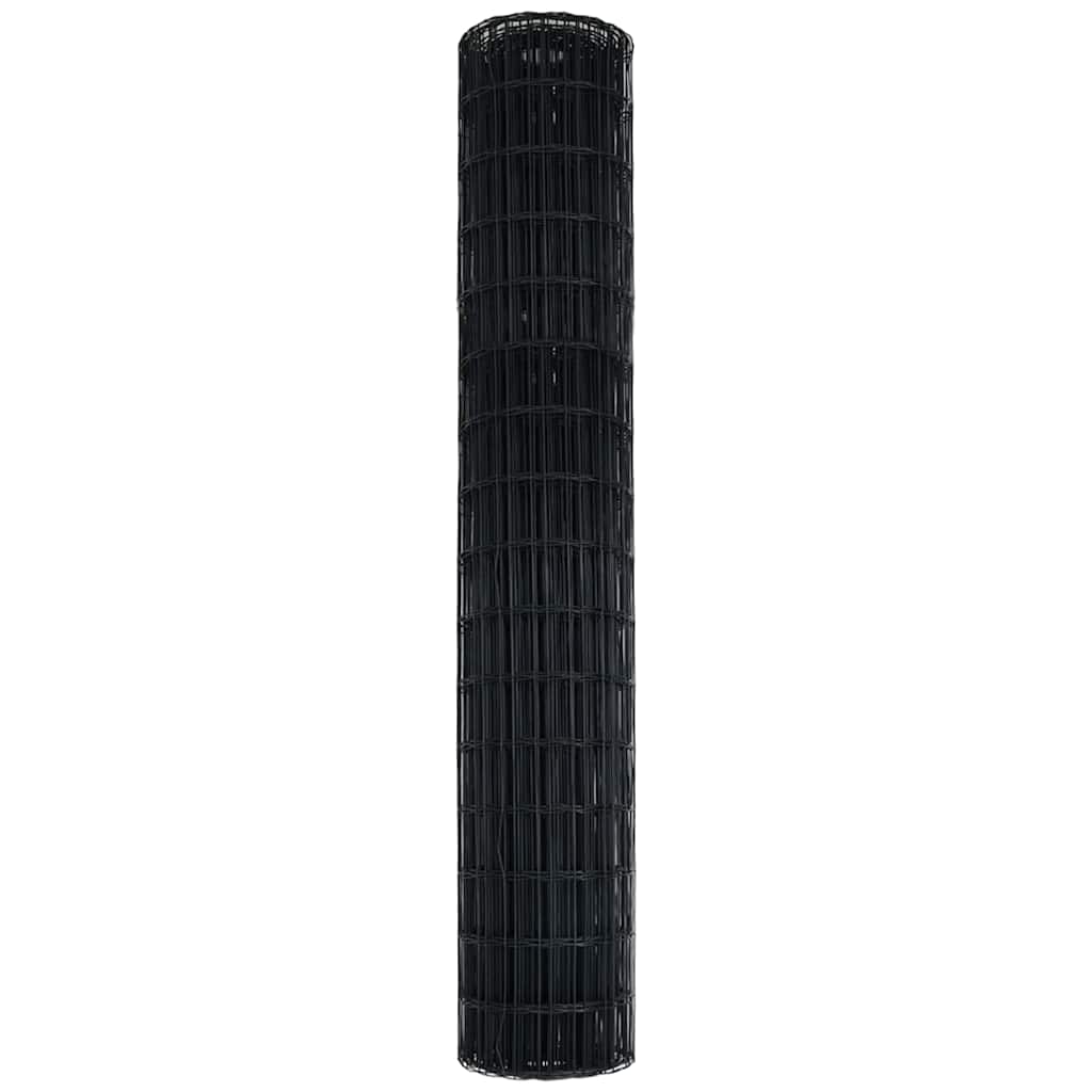 Euro Fence Gray 1.5 X 10 M PVC Coated Iron